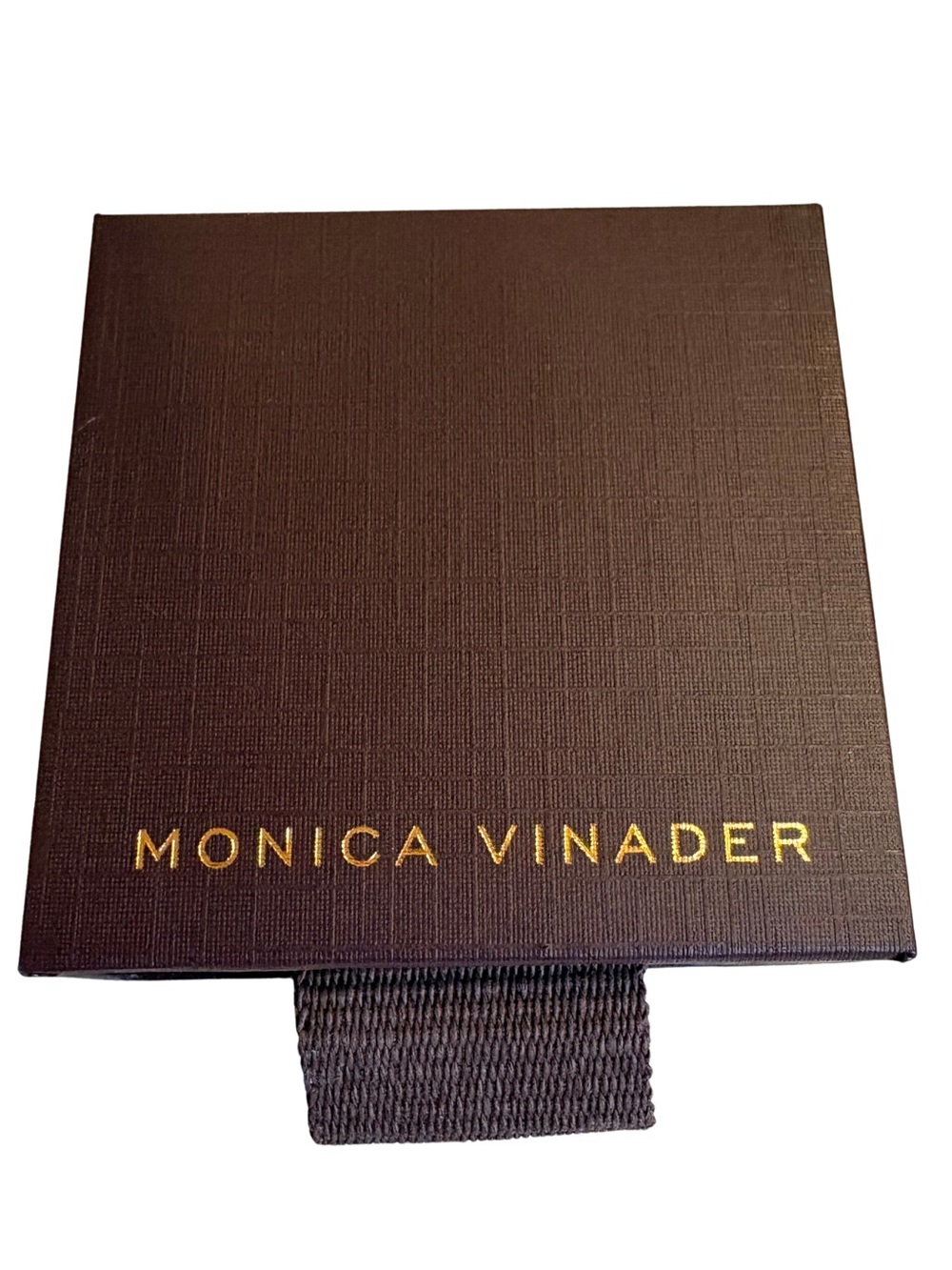 Monica Vinader Lab Diamond Sterling Silver Stud Earrings 925 w/ Box - Picture 4 of 6